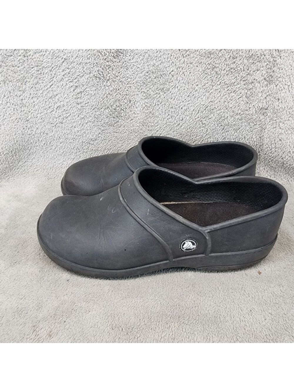 Crocs Shoes Womens Size 8 Slip Resistant Black Work Clogs *Read*